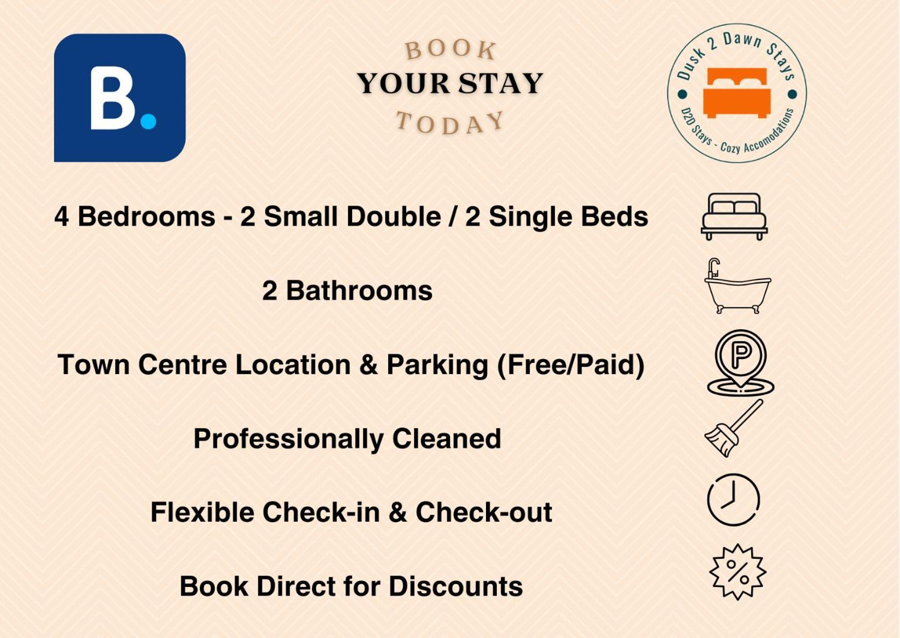 4 Bedroom, 2 Bath In Newcastle Town Centre Экстерьер фото